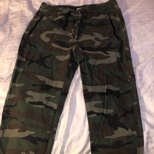 TNA Twill Camo Joggers